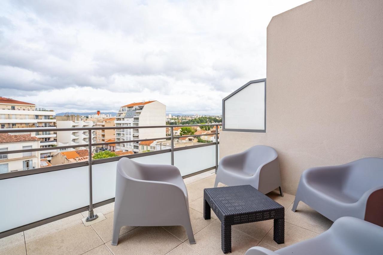 "Chez Marius" Appartement Avec Terrasse Pour 4 Personnes A Marseilles Buitenkant foto