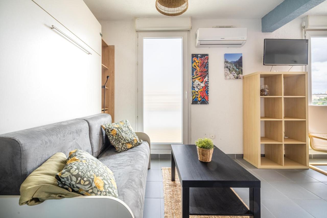 "Chez Marius" Appartement Avec Terrasse Pour 4 Personnes A Marseilles Buitenkant foto