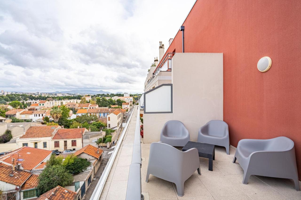 "Chez Marius" Appartement Avec Terrasse Pour 4 Personnes A Marseilles Buitenkant foto