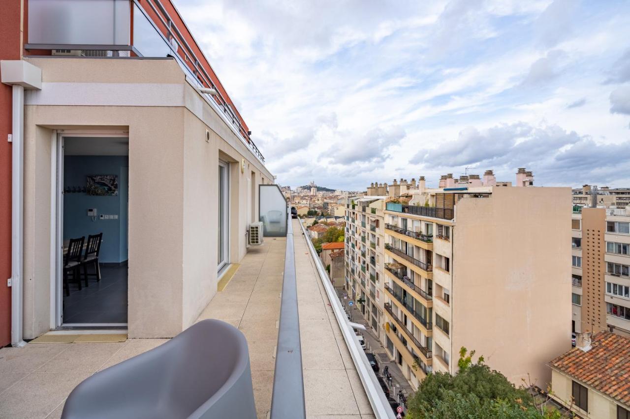 "Chez Marius" Appartement Avec Terrasse Pour 4 Personnes A Marseilles Buitenkant foto